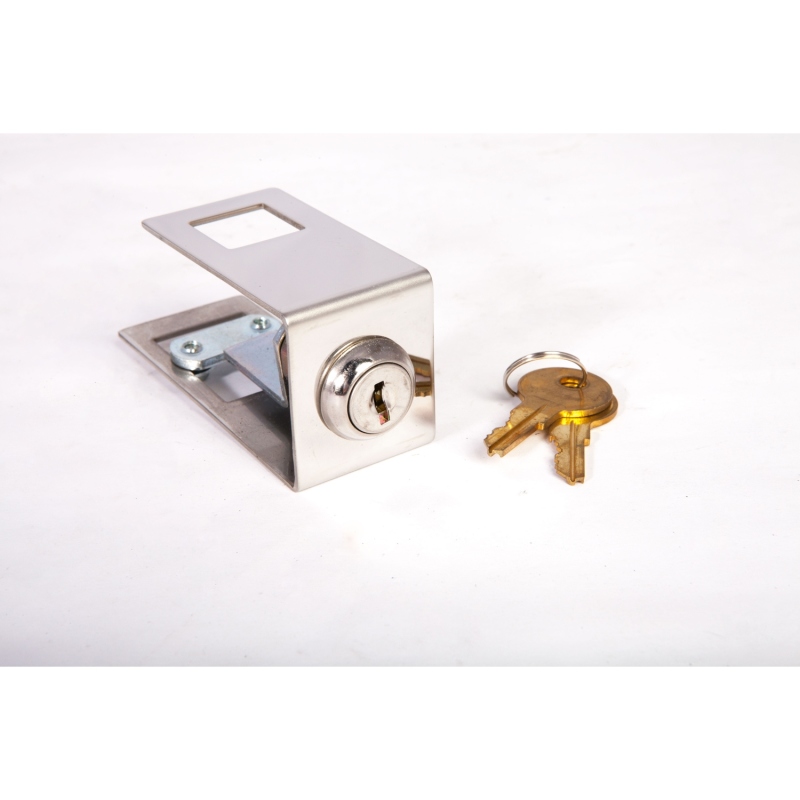 Jeep Wrangler Hood Lock Kit - Rugged Ridge - No-Drill, Hidden Behind Grille - `98-`06